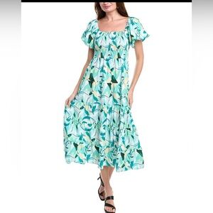 DELI S FLORAL DRESS SIZE S NWT